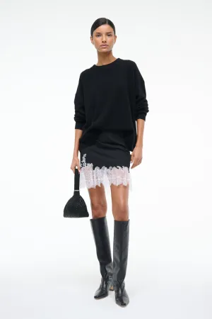 NADIA MINI SKIRT | BLACK young look