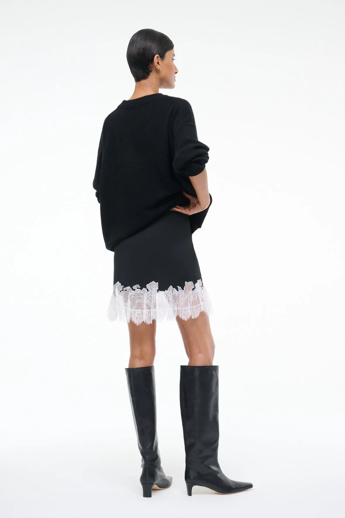 NADIA MINI SKIRT | BLACK practical wear