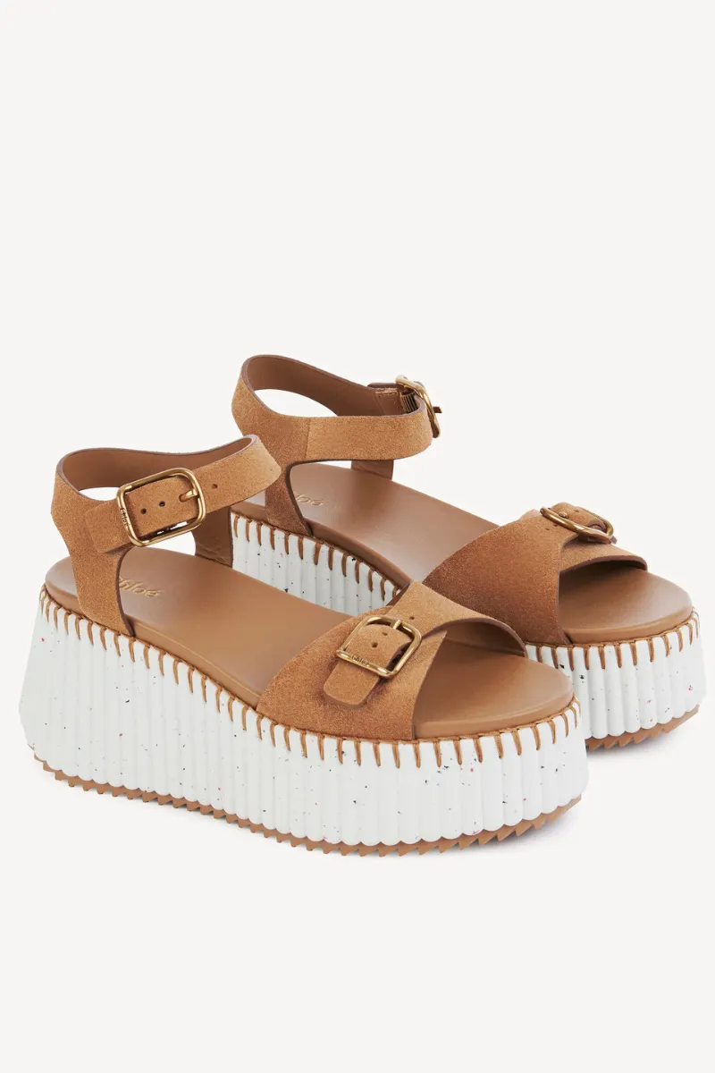 Nama Wedge Sandal warm touch