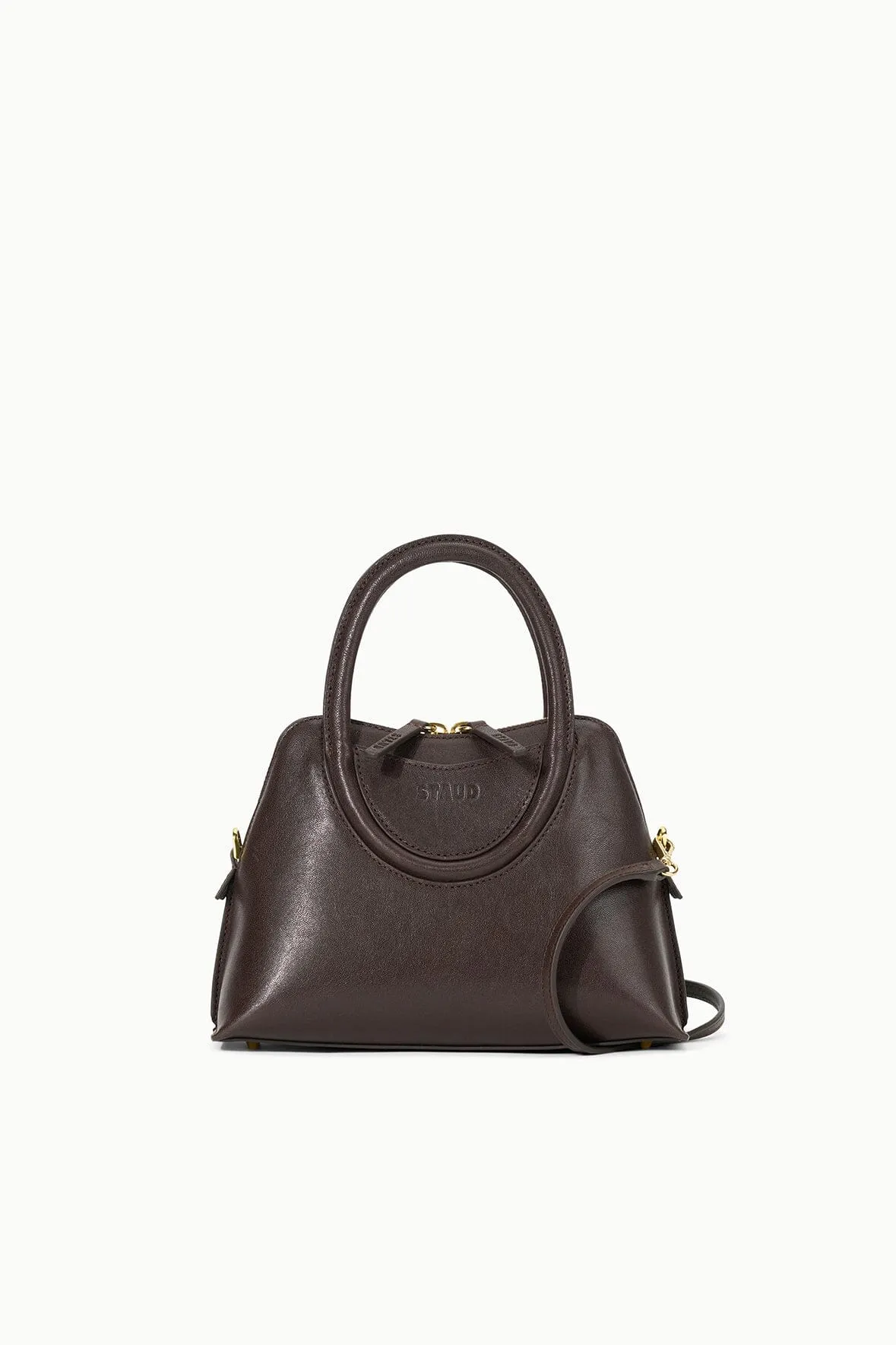 NAOMI MINI SATCHEL | ESPRESSO easy use