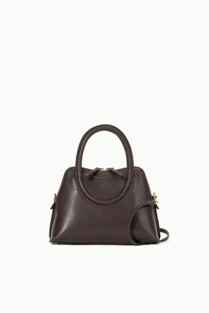NAOMI MINI SATCHEL | ESPRESSO easy use