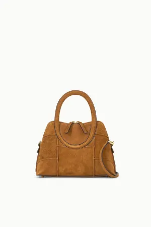 NAOMI MINI SATCHEL | TAN SUEDE fresh tone