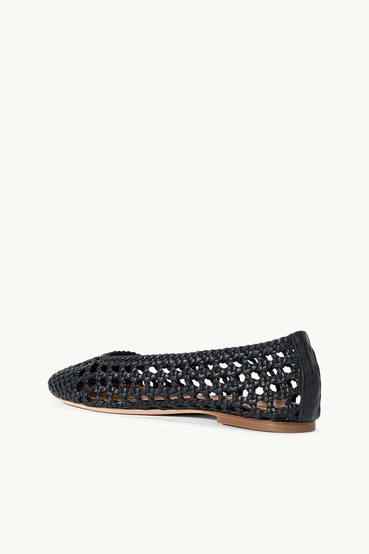 NELL CROCHET BALLERINA | BLACK comfy walk