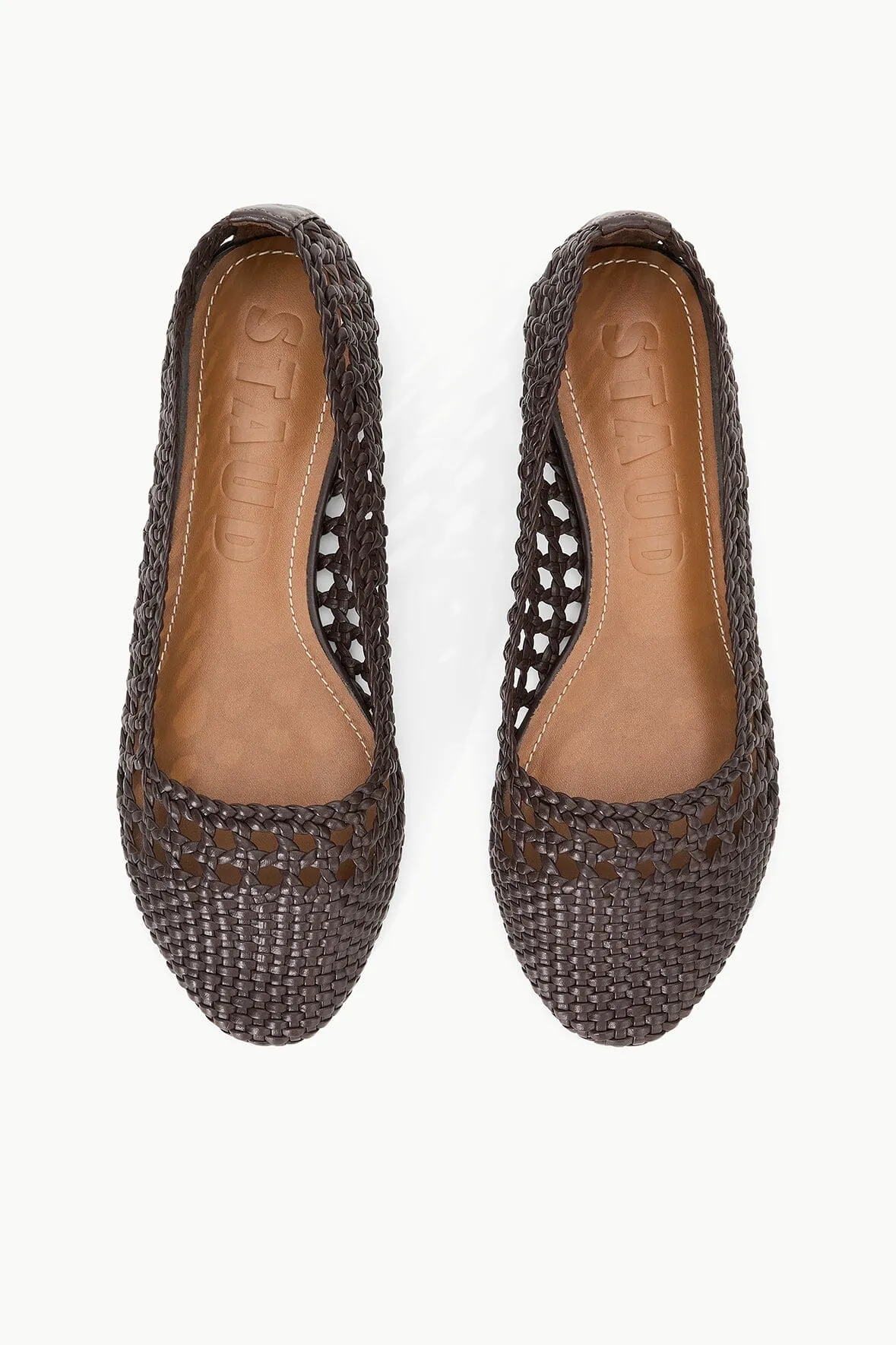 NELL CROCHET BALLERINA | ESPRESSO fashion design