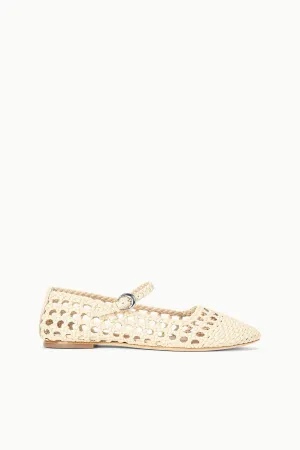 NELL MARY JANE FLAT | CREAM long standing