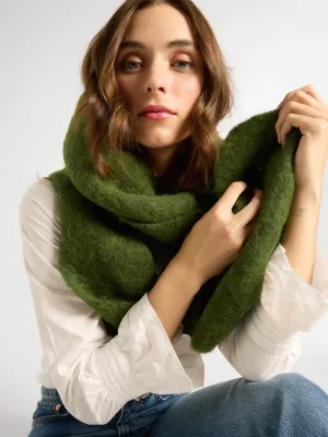 Neve Scarf in Moss style tribe