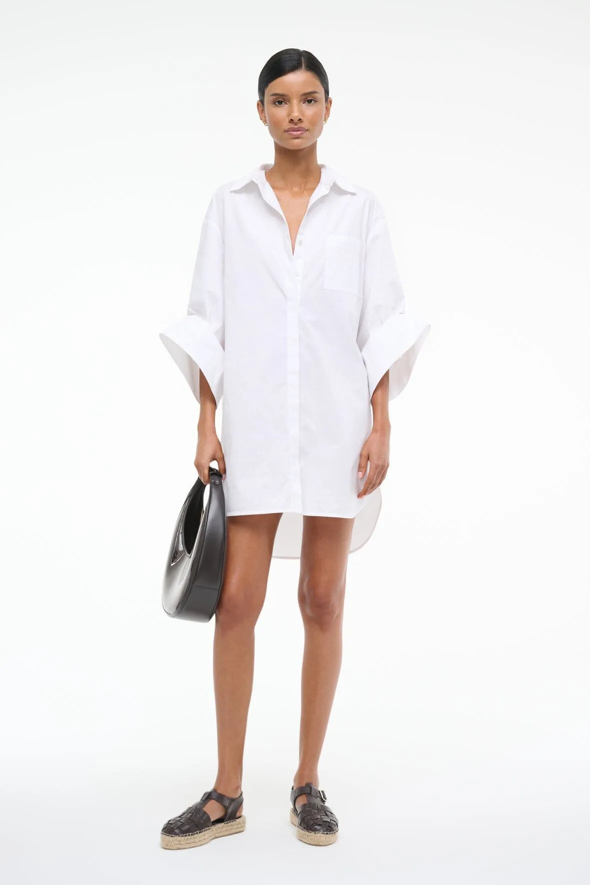 NICO DRESS | WHITE lazy luxe
