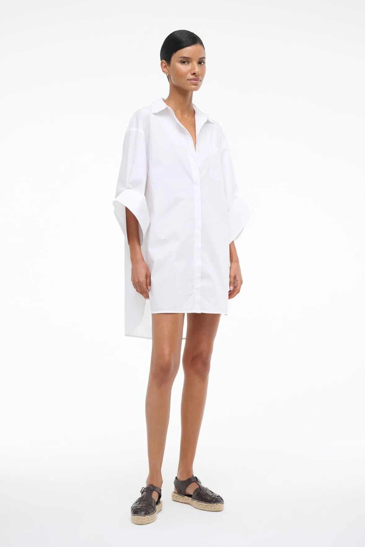 NICO DRESS | WHITE garden walk