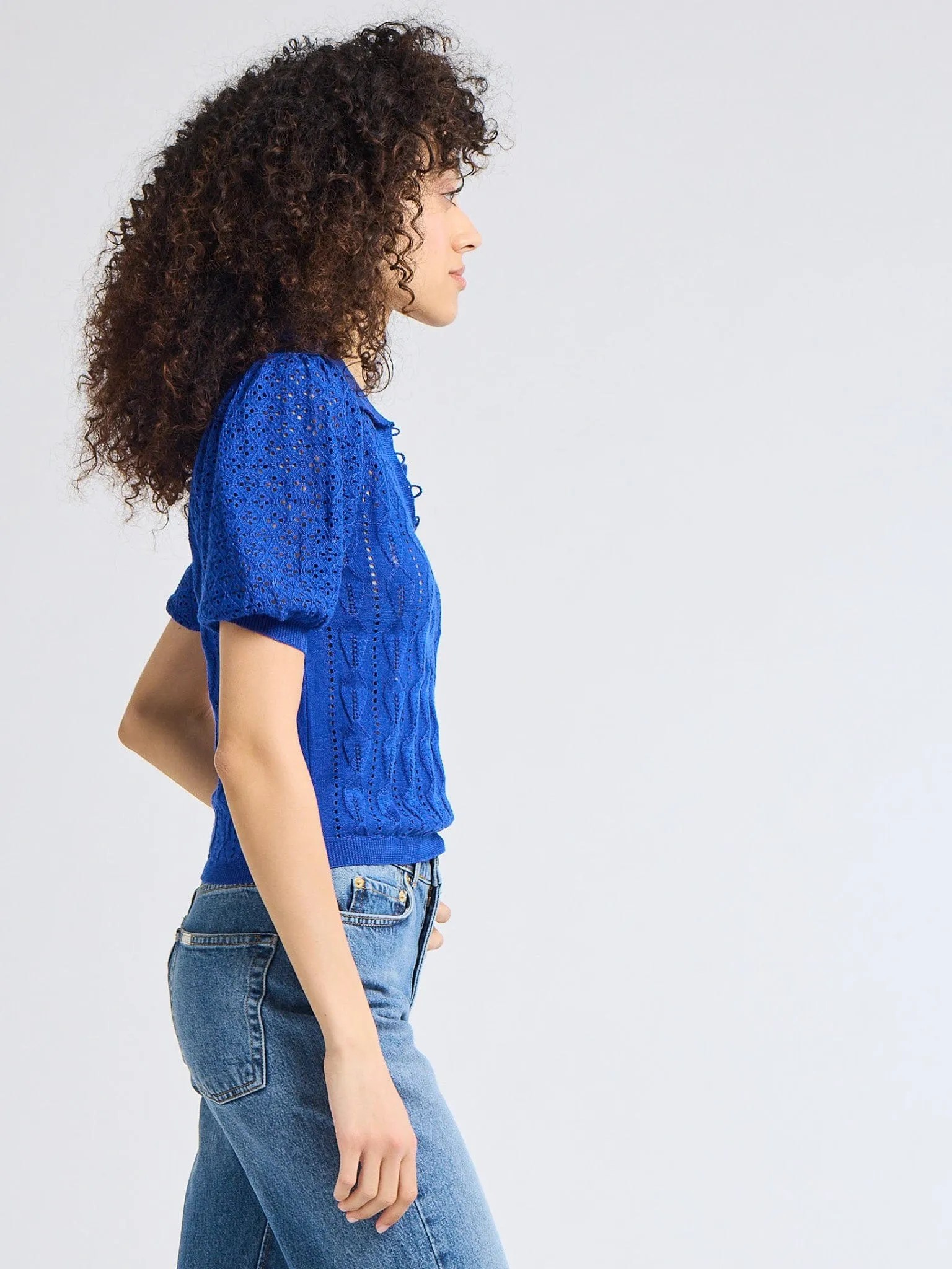 Nina Henley in Cobalt Muted Chill