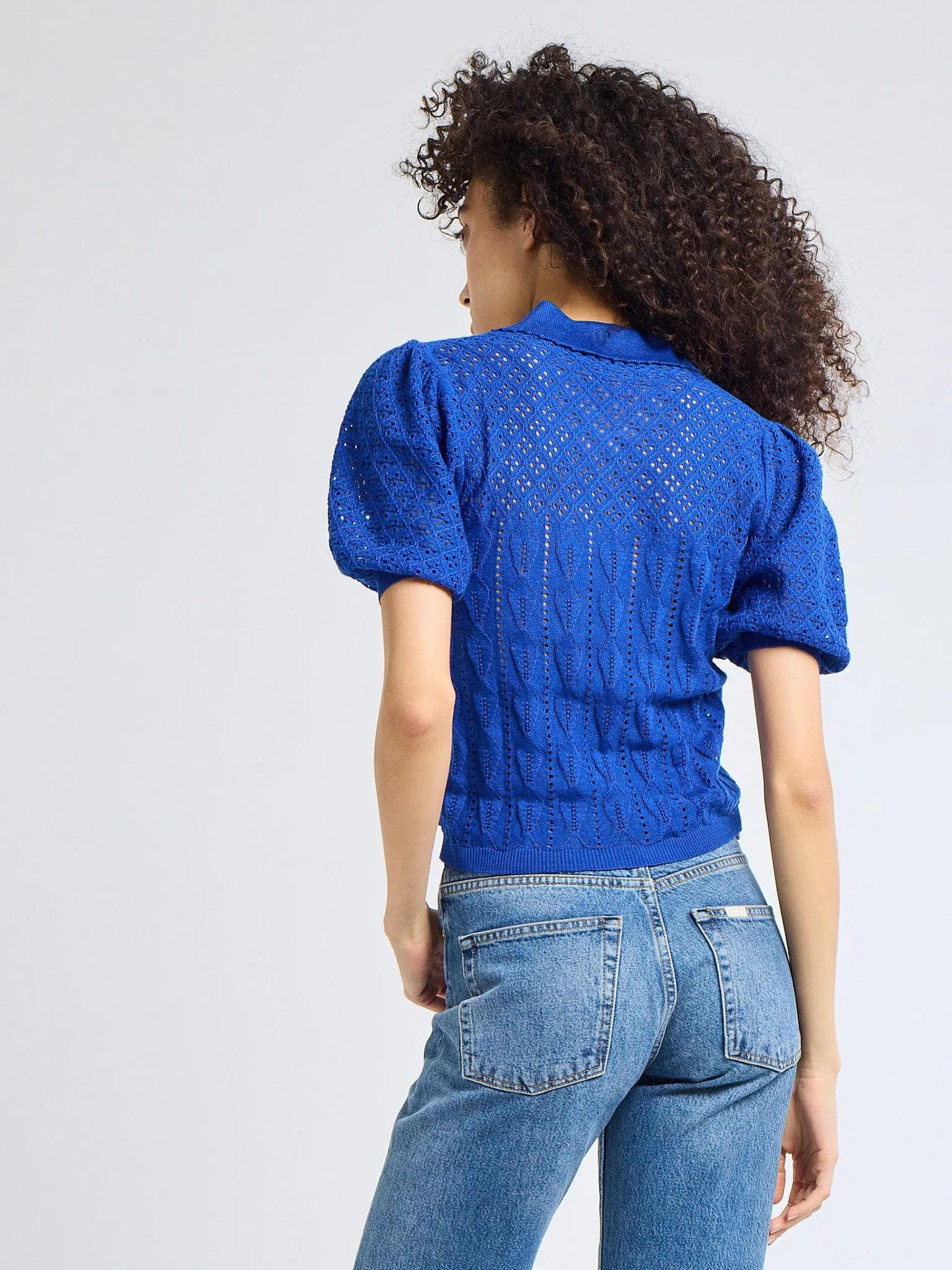 Nina Henley in Cobalt Campus Cool