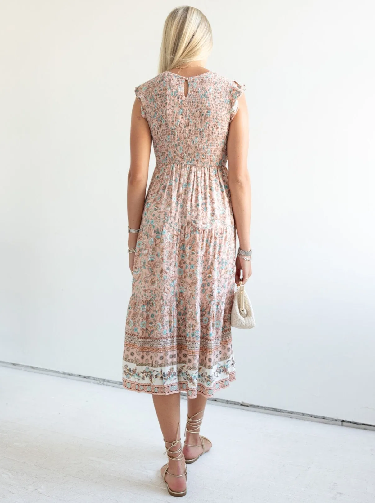 Norah Smocked Dress fresh comfort