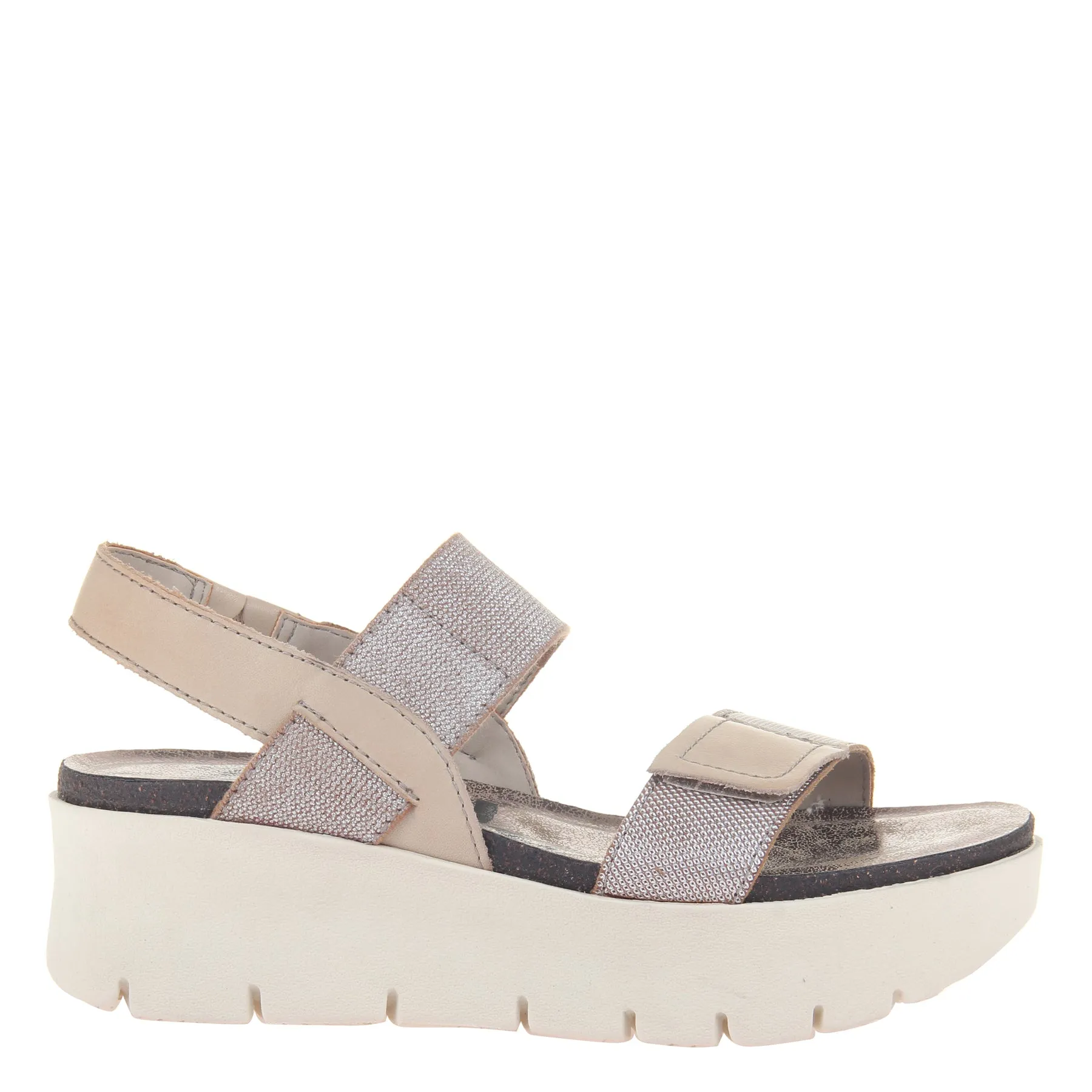 NOVA in SILVER Platform Sandals cool breeze