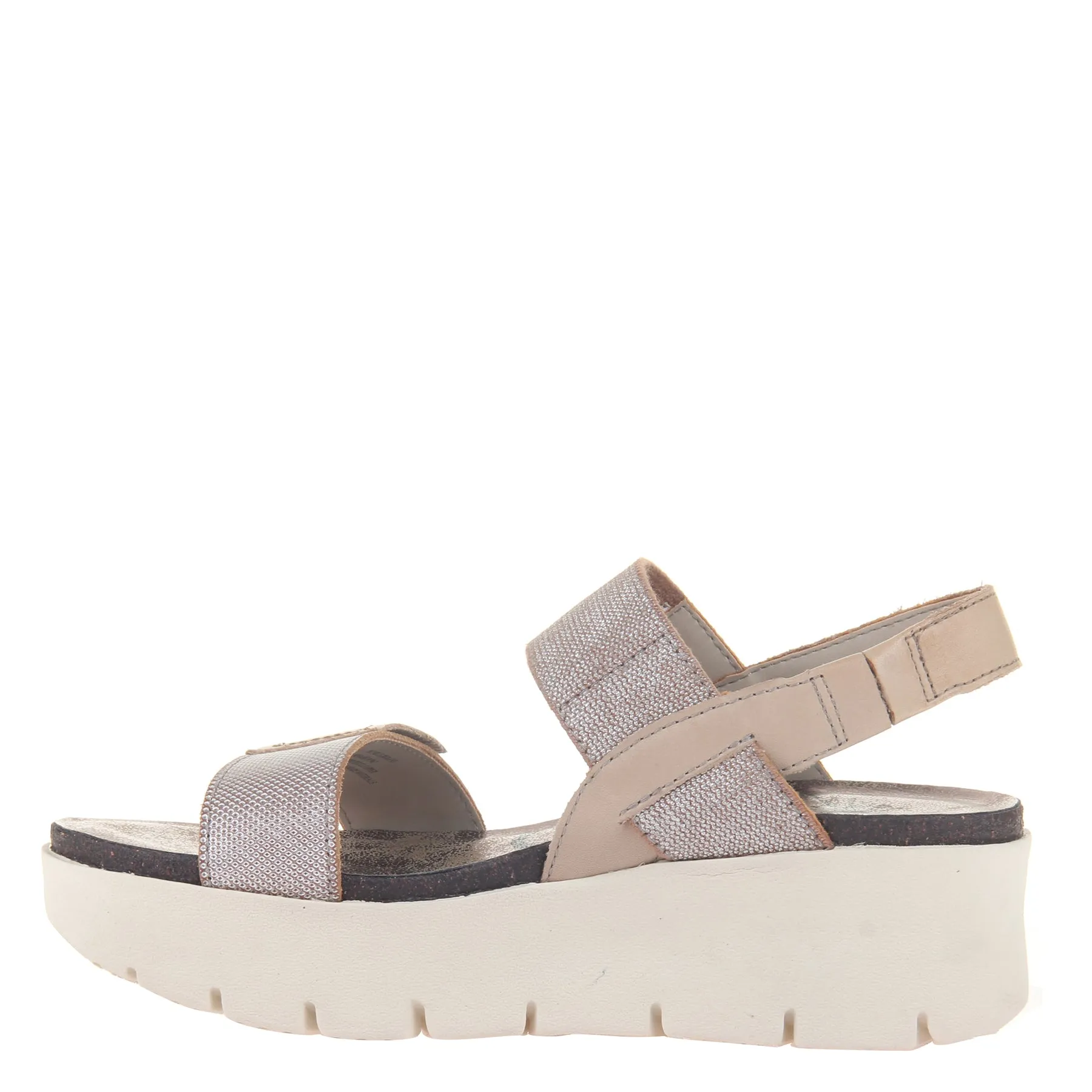 NOVA in SILVER Platform Sandals casual fit
