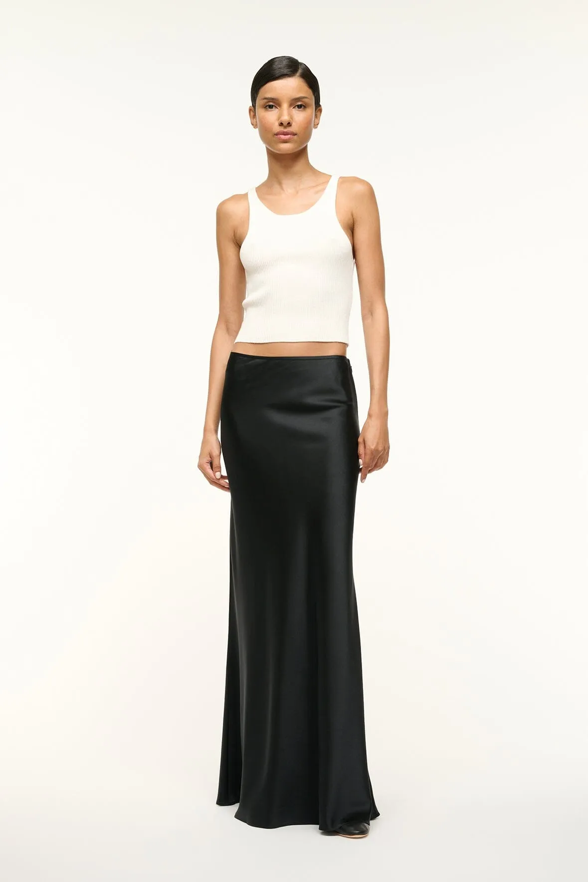 ODIN SILK SKIRT | BLACK free style