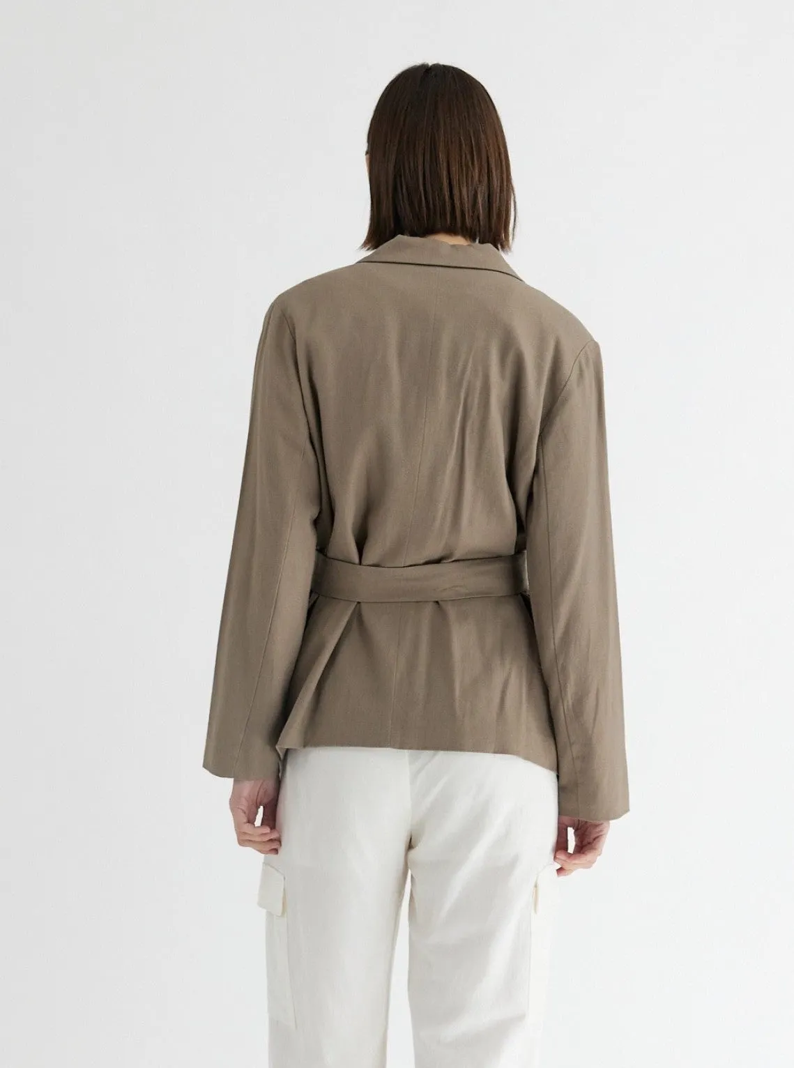 Olena Jacket Taupe wild calm