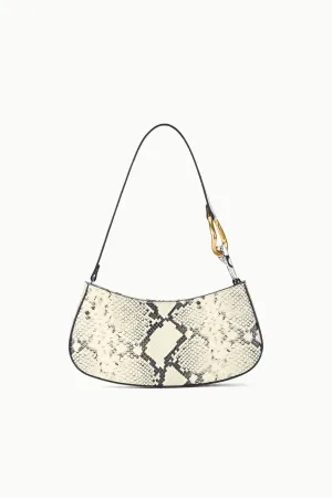 OLLIE BAG | WHITE SNAKE safe carry