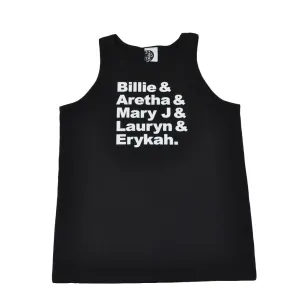 Ongaku Mens Lineage Tank Top Black city flow
