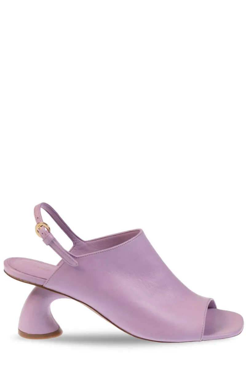 Open-Toe Mules fun colors