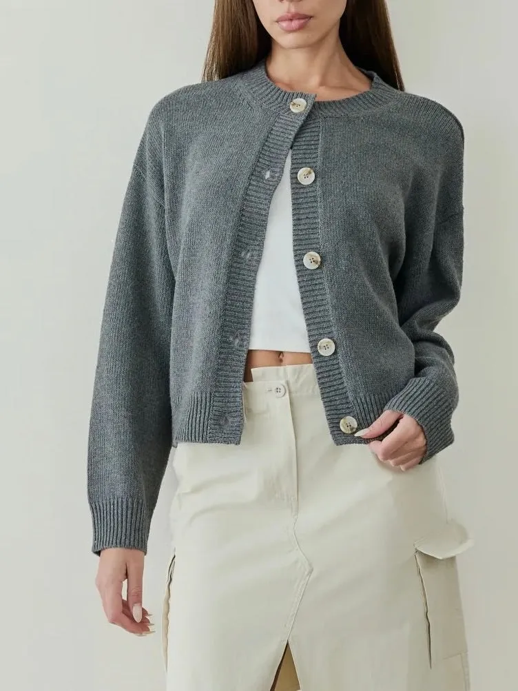 Ophelia Cardigan - Grey Style Flow