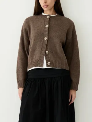 Ophelia Cardigan - Mocha Studio Mood