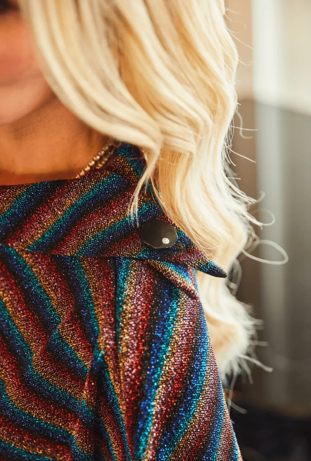 Palm Canyon MINI Kaftan - Rainbow Shimmer feminine glow