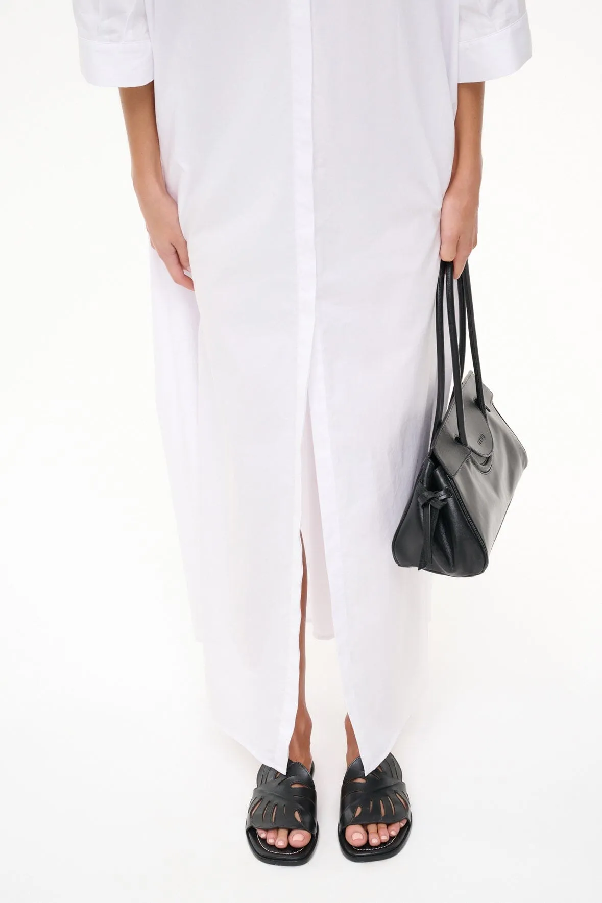 PALM SANDAL | BLACK natural design