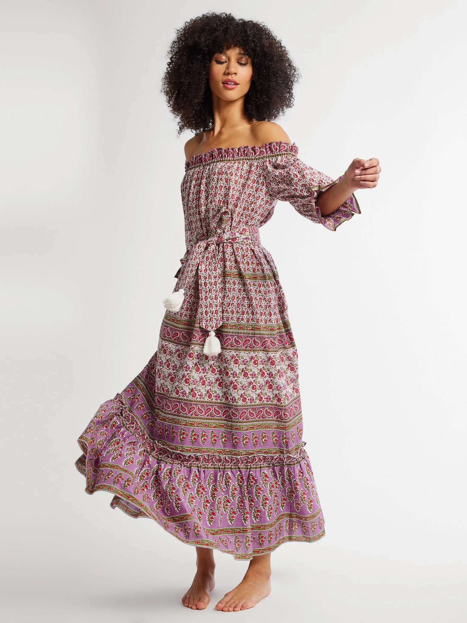 Paloma Dress in Heirloom urban tone