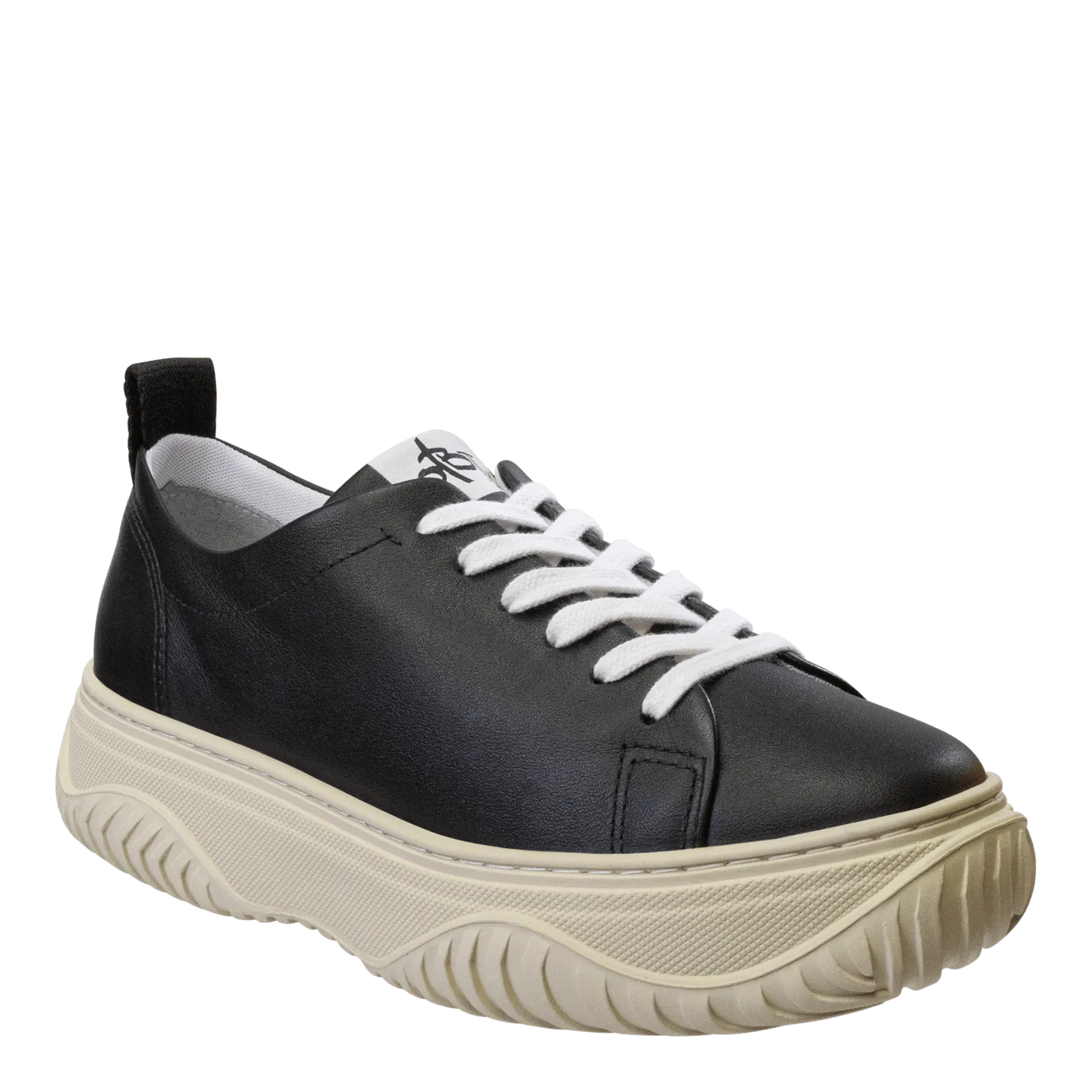PANGEA in BLACK Court Sneakers light strong