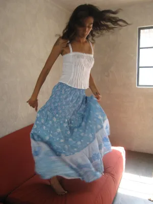 Paola Skirt in Charleston Floral casual wear