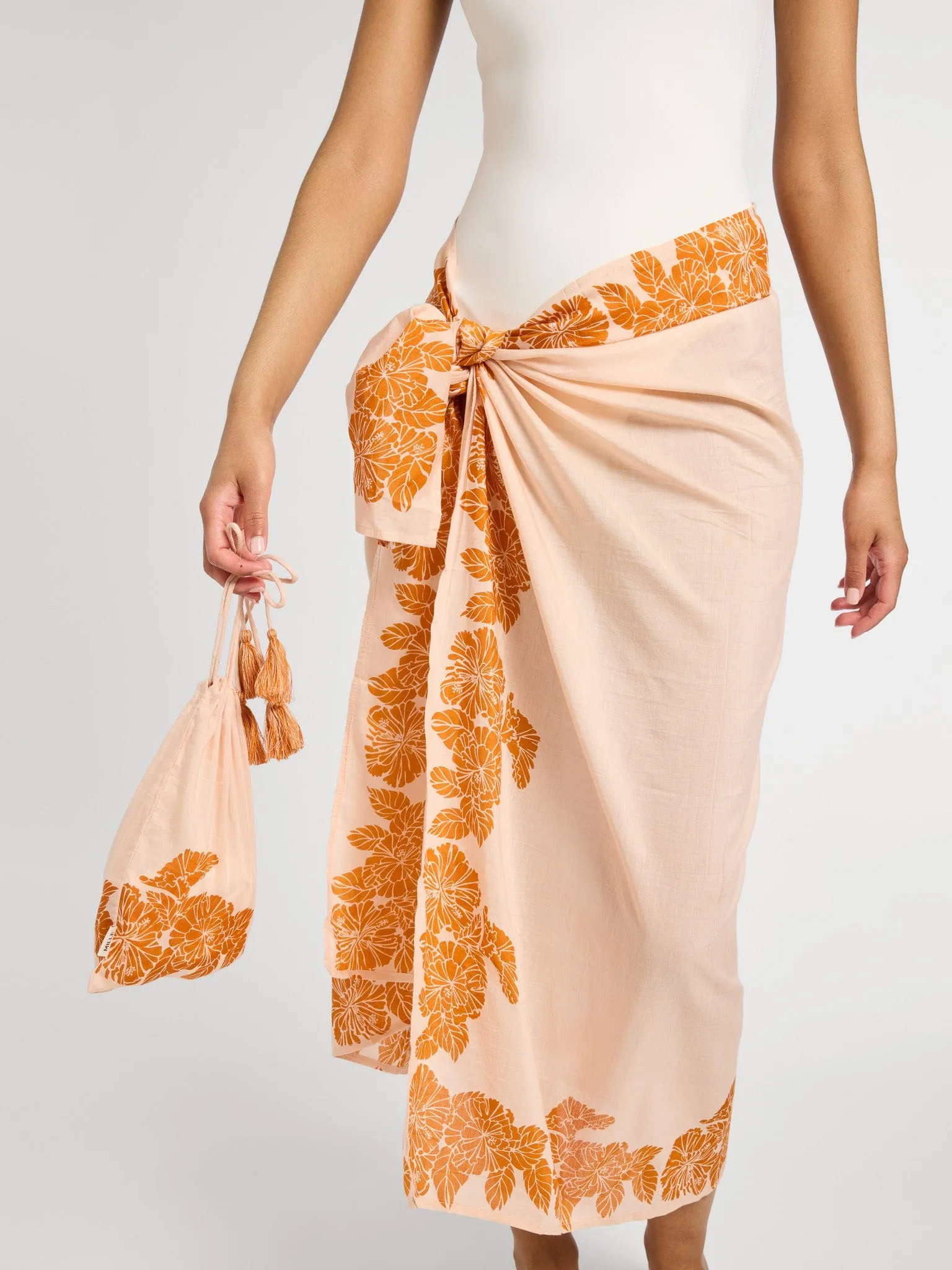 Pareo in Hanalei thin fabric