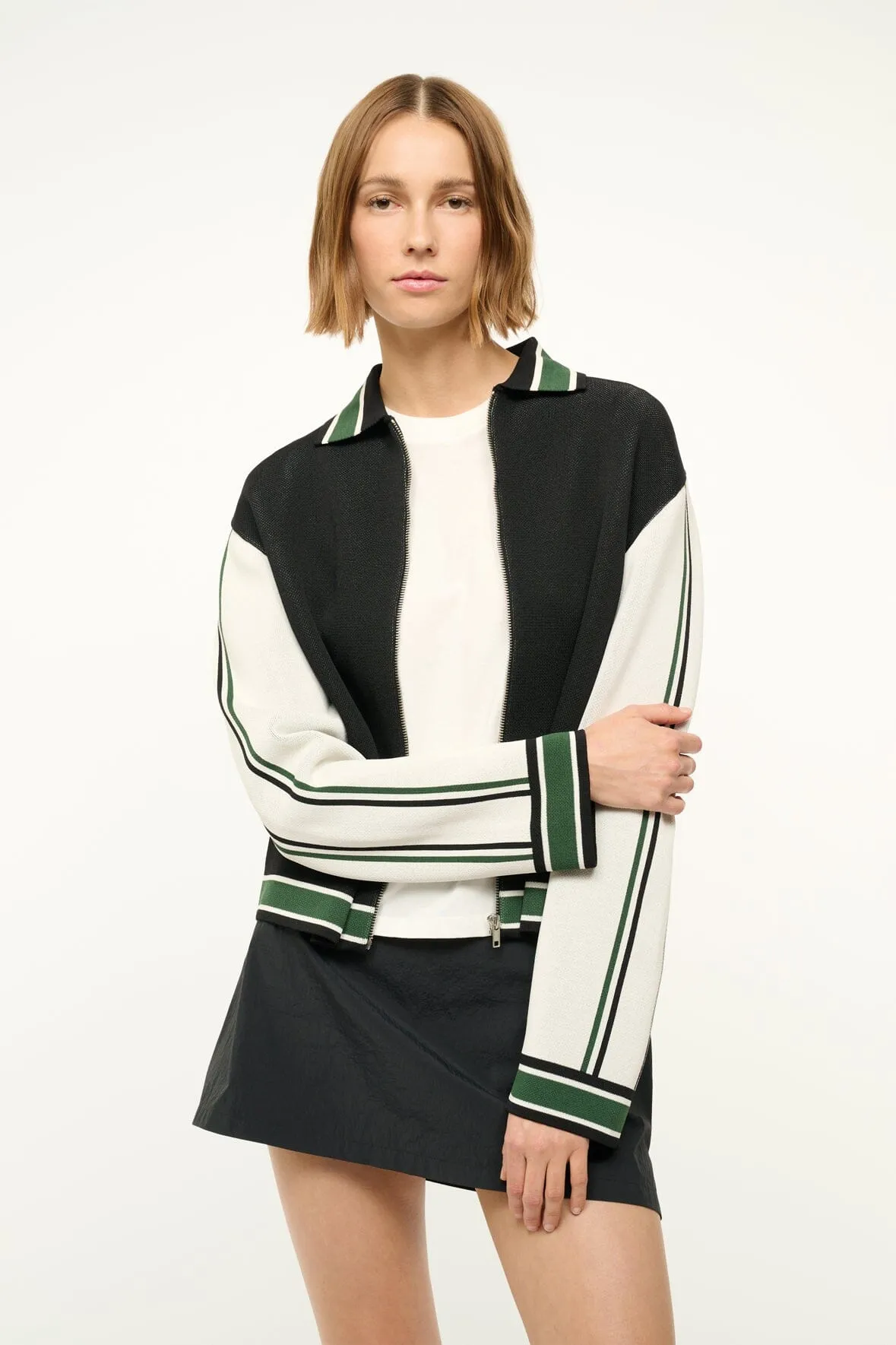 PAT SPORT JACKET | BLACK MULTI layer code