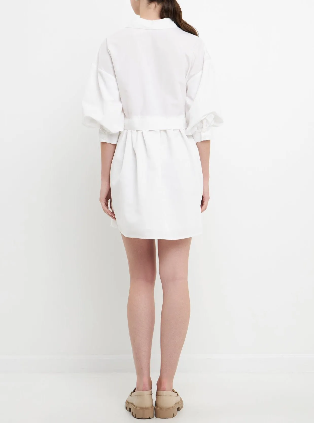 Pauline Shirt Dress off duty
