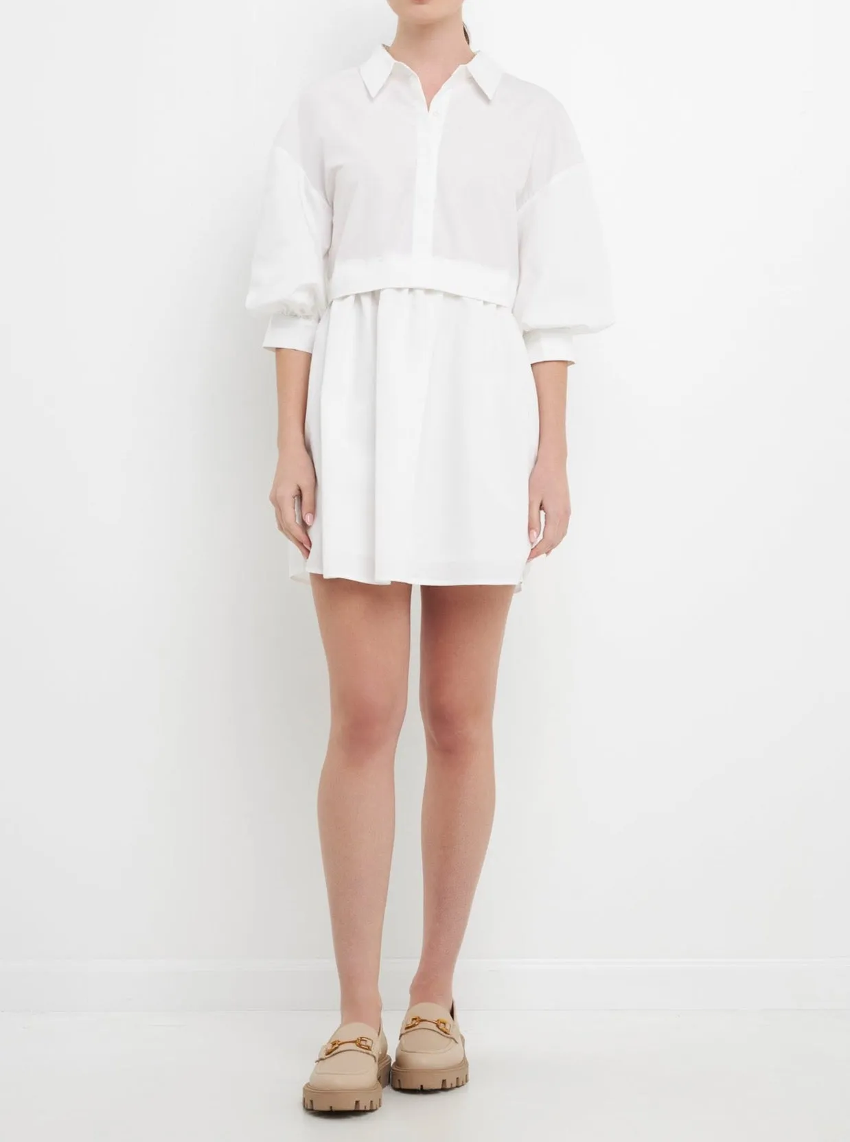 Pauline Shirt Dress casual chic