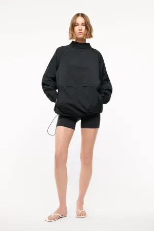 PEAK ANORAK | BLACK warm hush