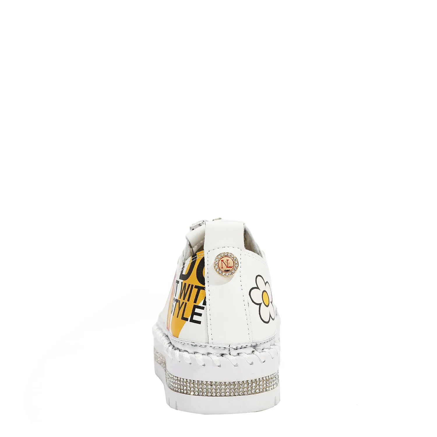 PETRA PLATFORM SNEAKERS campus style