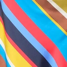 PHARE SILK DRESS | MARKET STRIPE easy charm