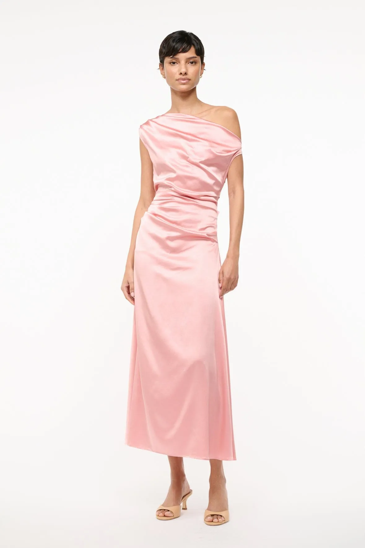PHARE SILK DRESS | ROSE urban style