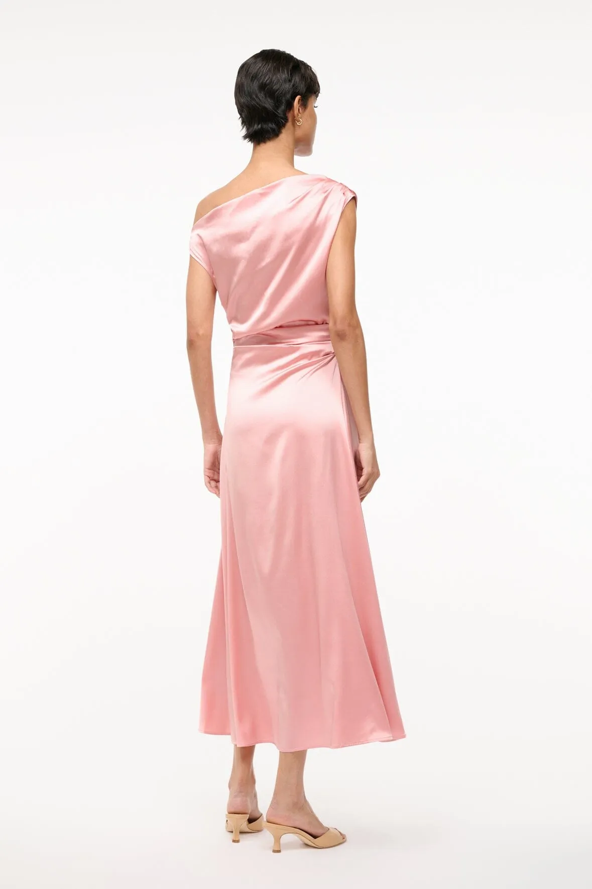 PHARE SILK DRESS | ROSE feminine glow