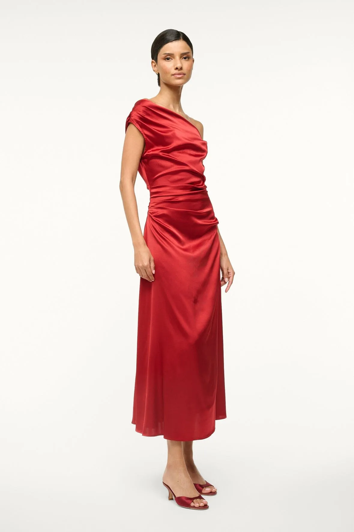 PHARE SILK DRESS | ROUGE gentle style