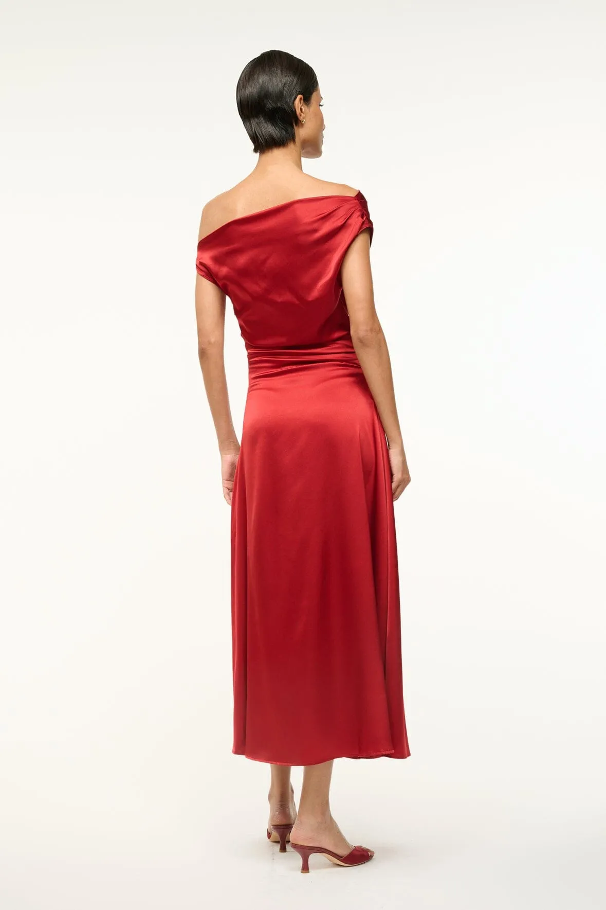 PHARE SILK DRESS | ROUGE office wear