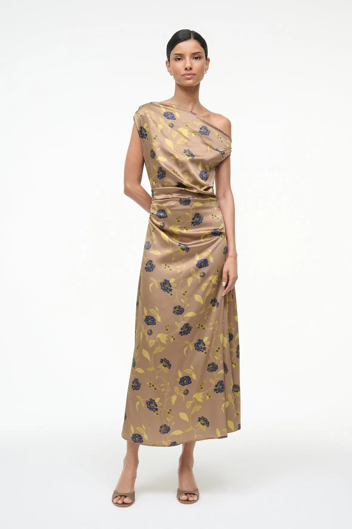 PHARE SILK DRESS | VINTAGE FLORAL fancy fit