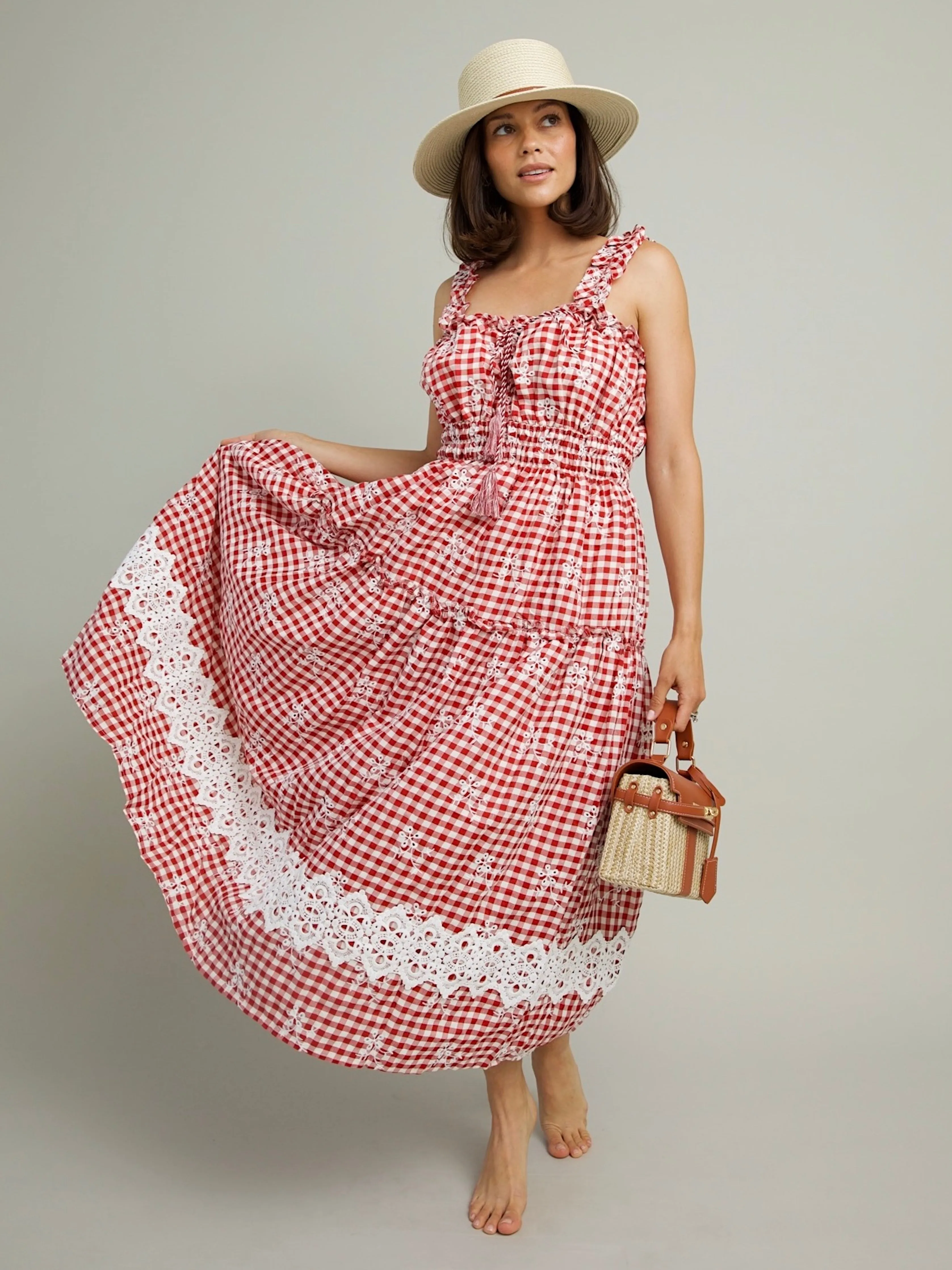 Picnic Plaid Dress city style