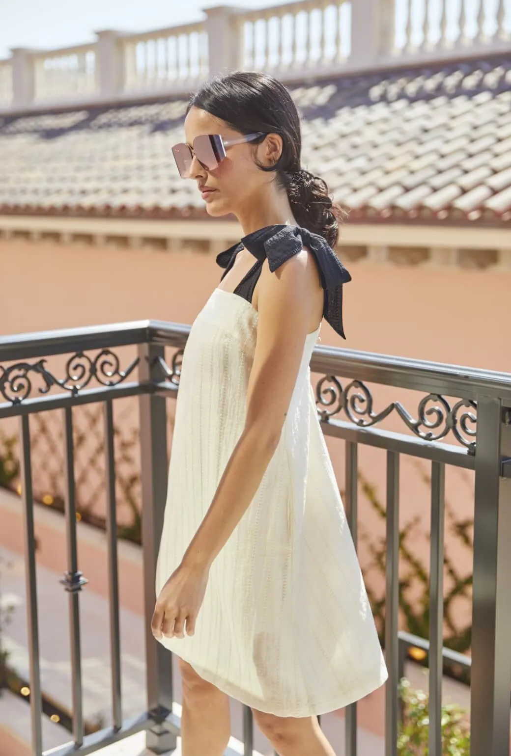 Pillar Dress - Ivory weekend mode
