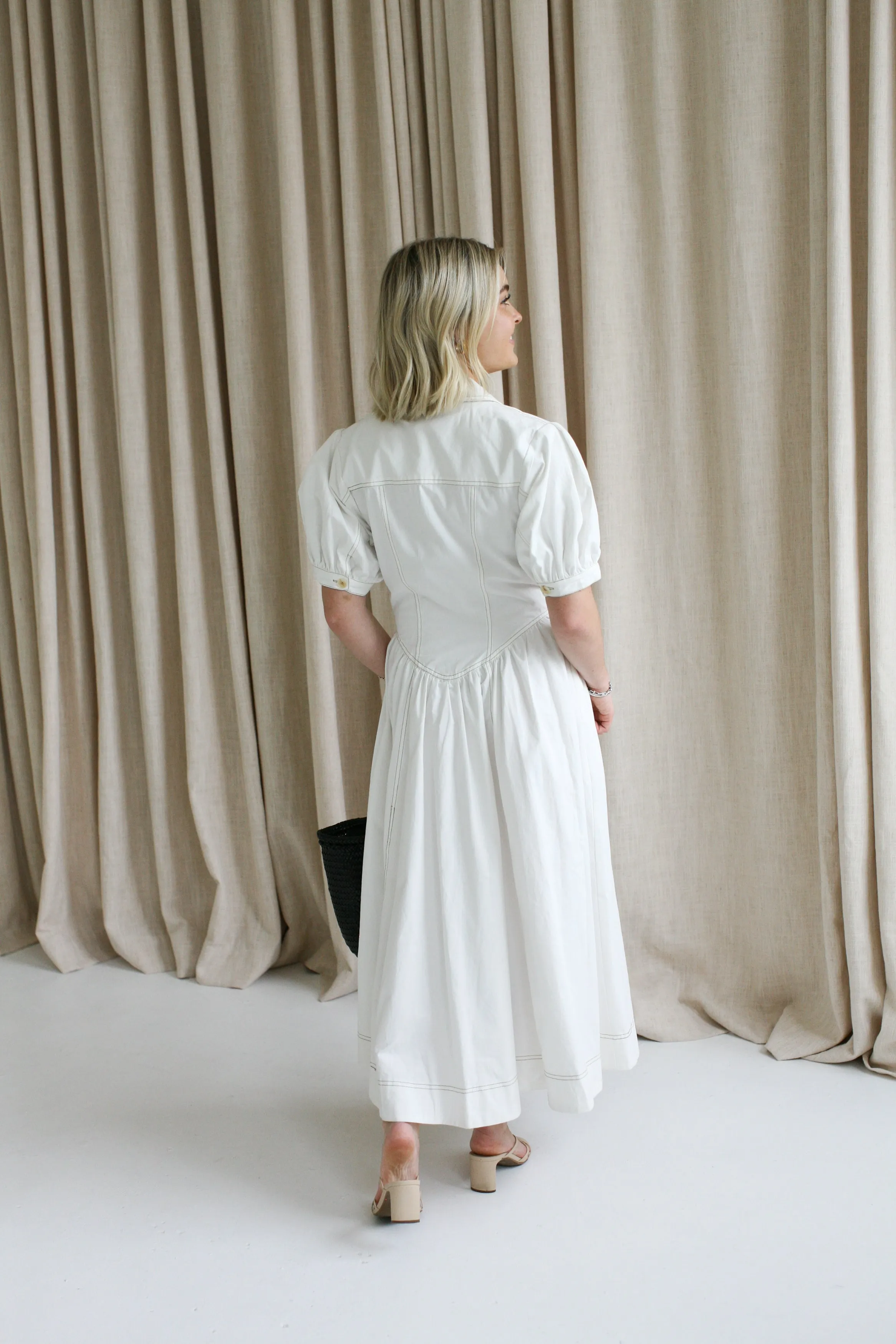 Piper Puff Sleeve Dress sunshine days