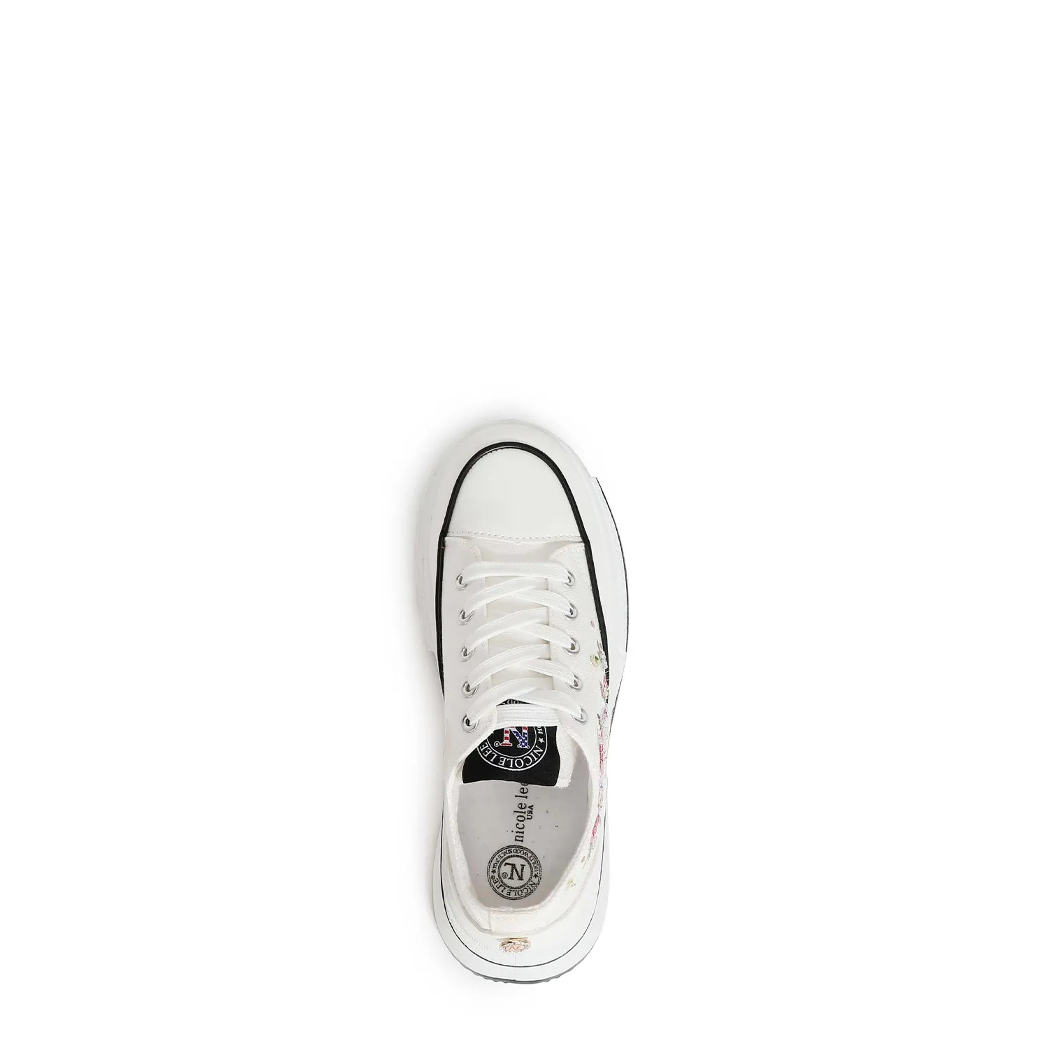 PLATFORM LACE-UP SNEAKERS breathable thin