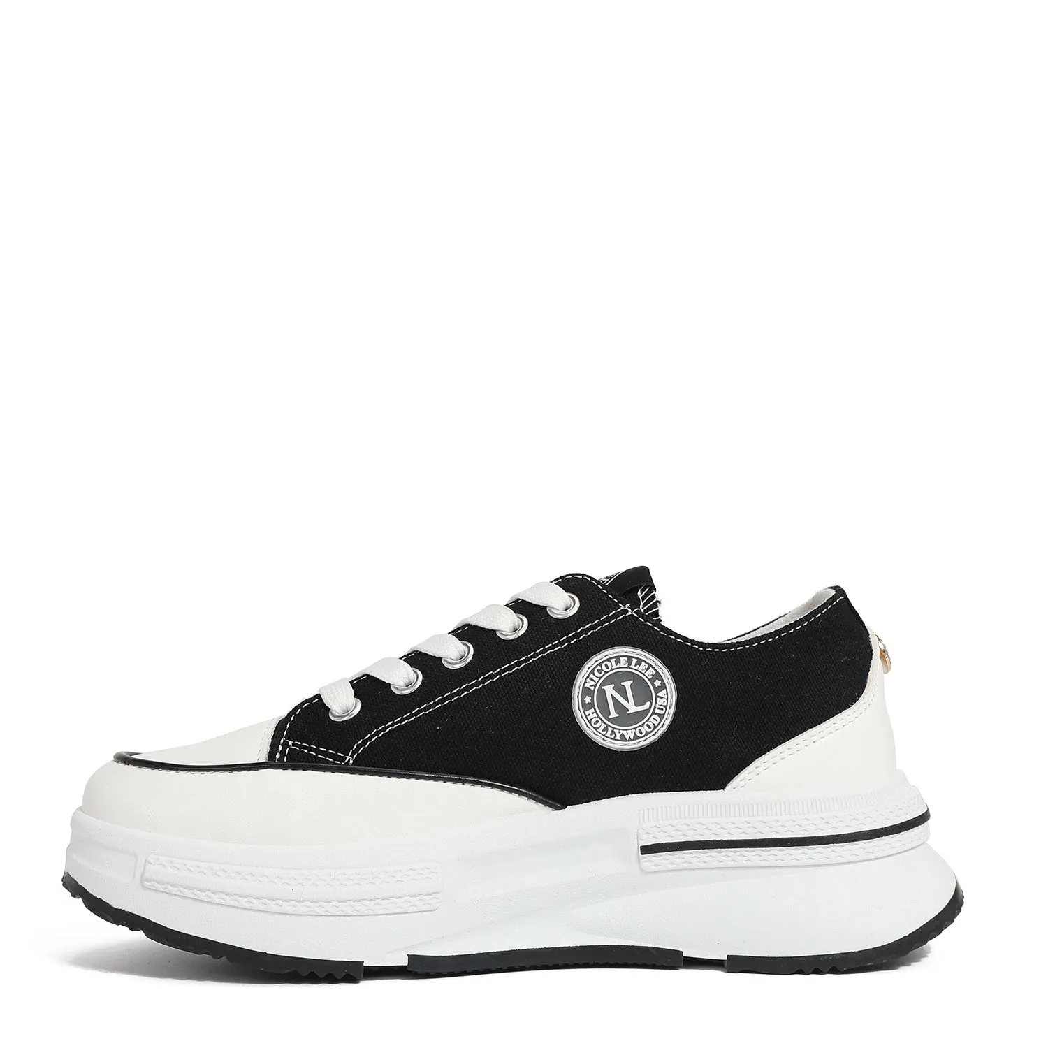 PLATFORM LACE-UP SNEAKERS youth trend