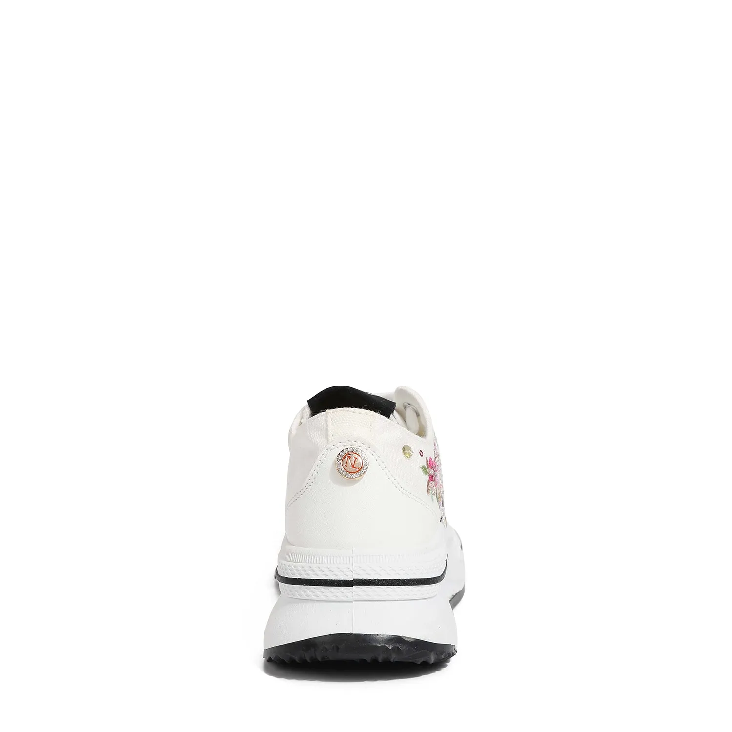 PLATFORM LACE-UP SNEAKERS outdoor fun