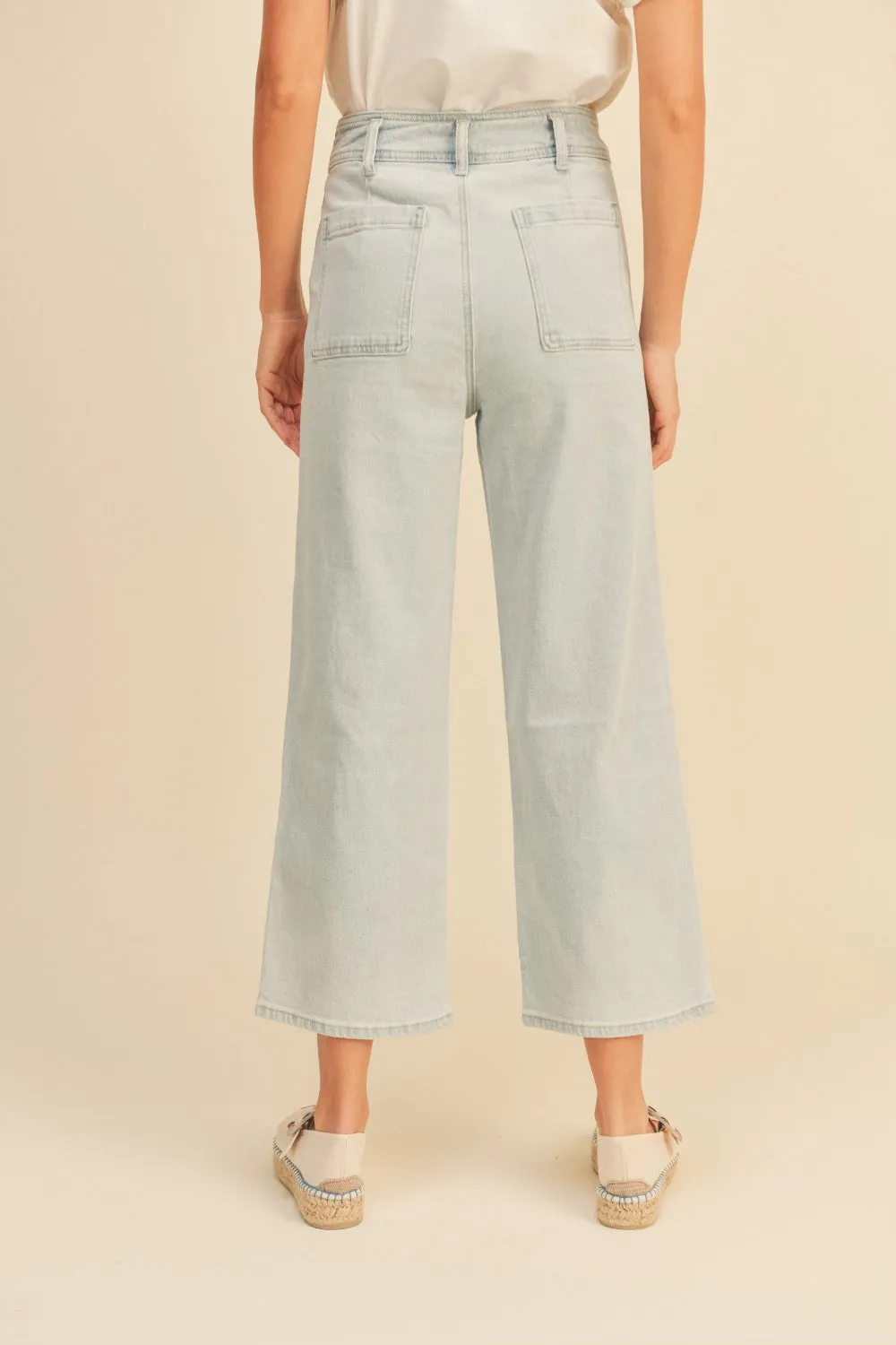 Pocket Trouser Denim multi function pants