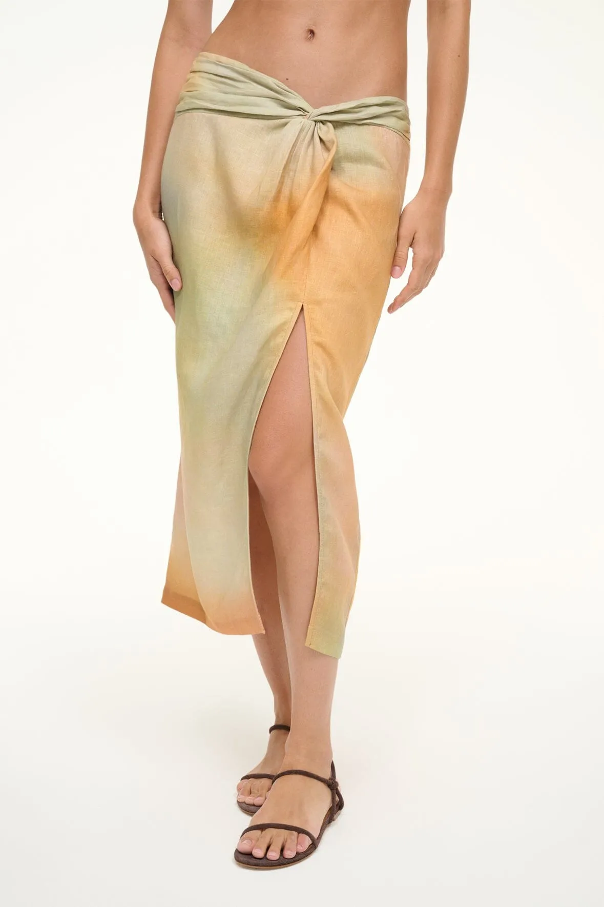PORTO LINEN SKIRT | PASTEL CLOUDS easy go