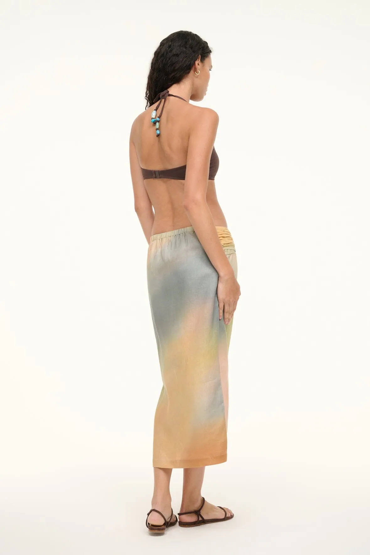 PORTO LINEN SKIRT | PASTEL CLOUDS fashion mark